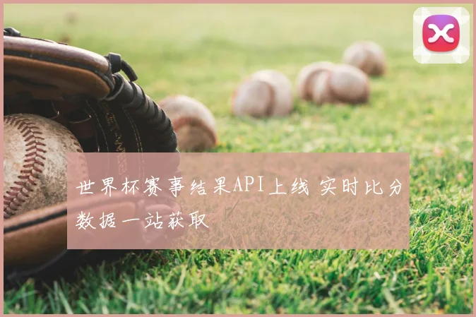 世界杯赛事结果API上线 实时比分数据一站获取